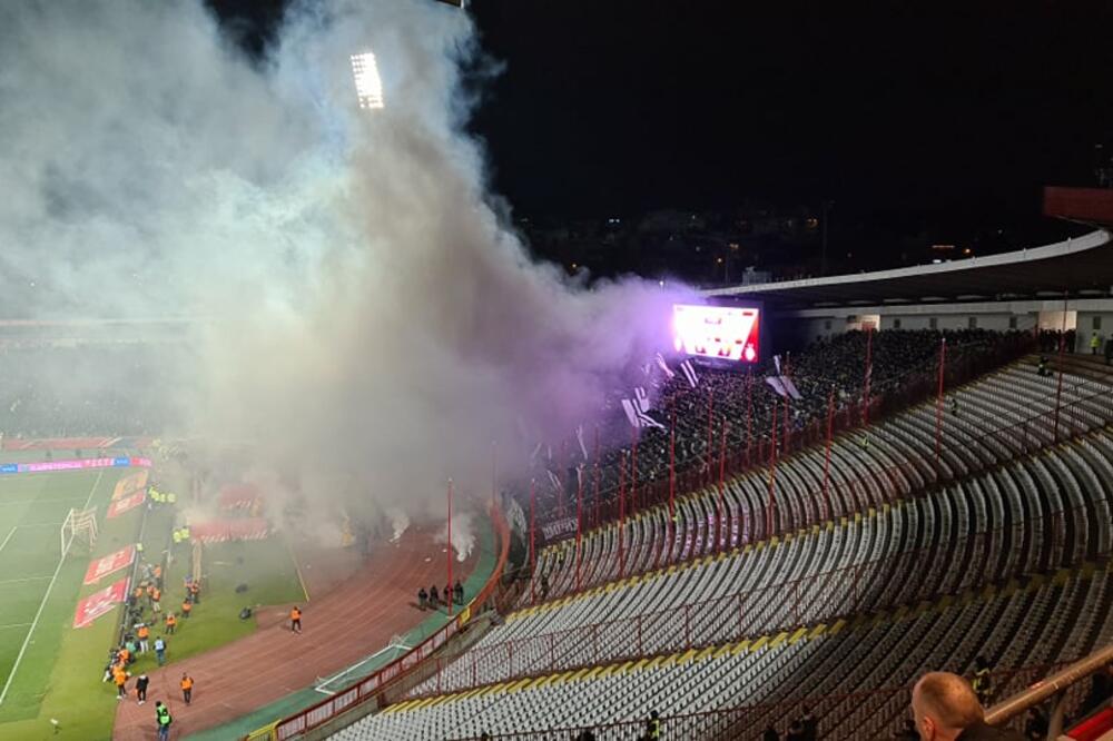 KRENULO ŽESTOKO! Grobari napravili HAOS na Marakani! (FOTO/VIDEO)