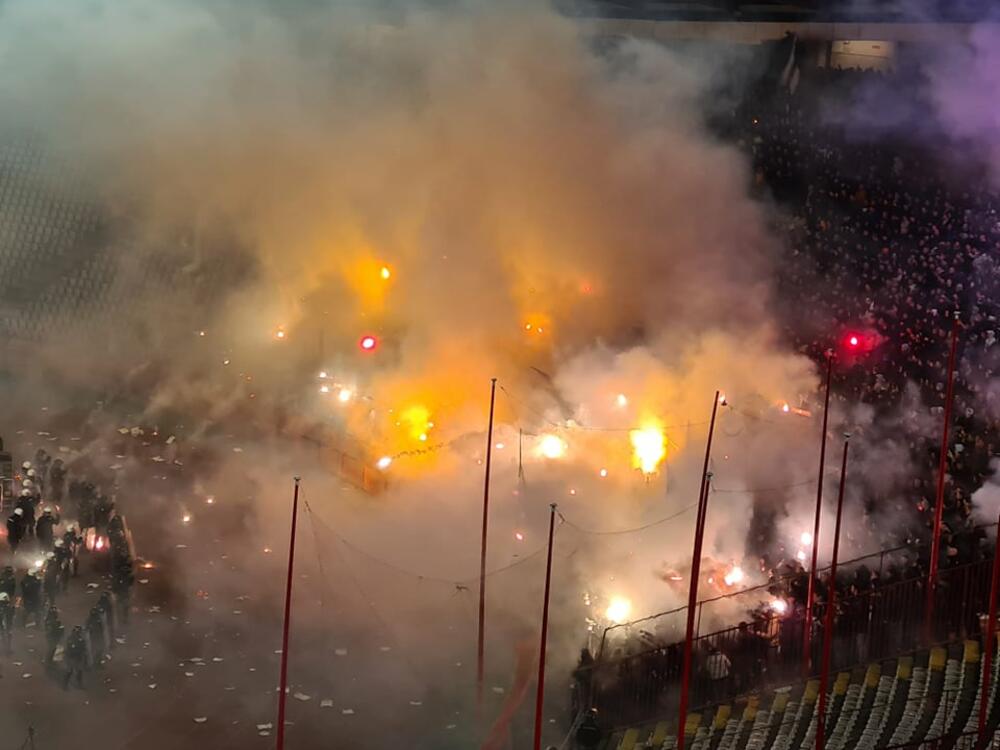 Detalj sa 166. večitog derbija