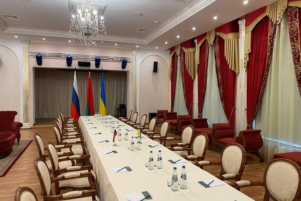 STO BUDUĆNOSTI: Ovde će se voditi pregovori Ukrajine i Rusije, sve je spremno za početak sastanka! (FOTO)