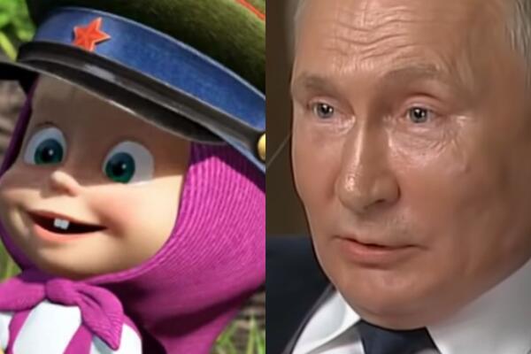 MAŠA JE PUTIN LIČNO, A MEDA...: Ruski predsednik u centru SKANDALA ZBOG CRTAĆA KOJEG SRPSKA DECA OBOŽAVAJU