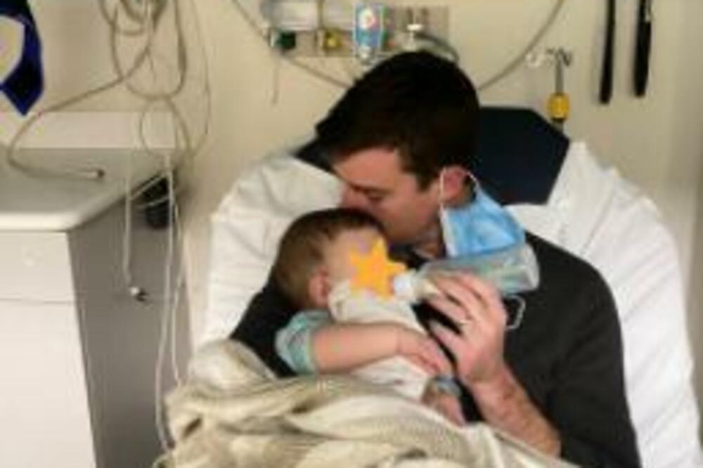 NEVEROVATNO: Beba se gušila, da nije bilo VERNOG PSA, ne bi bila živa (FOTO)