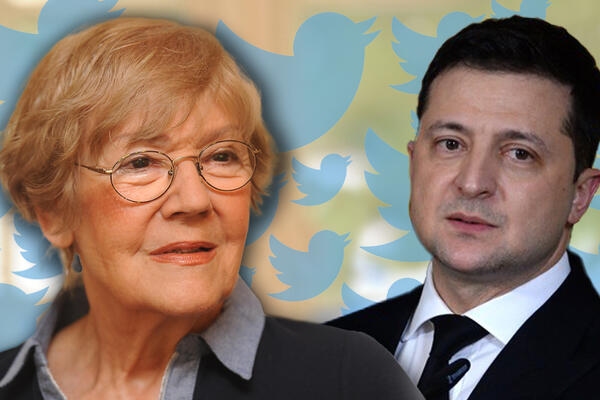 "JA PRIZNAJEM DA SAM TA ŽENETINA KOJA SE DIVI ZELENOVSKOM": Vesna Pešić se žešće IZBLAMIRALA na Tviteru! (FOTO)