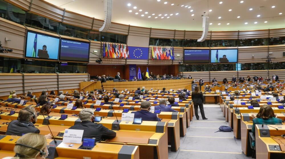 Evropski parlament, Volodimir Zelenski