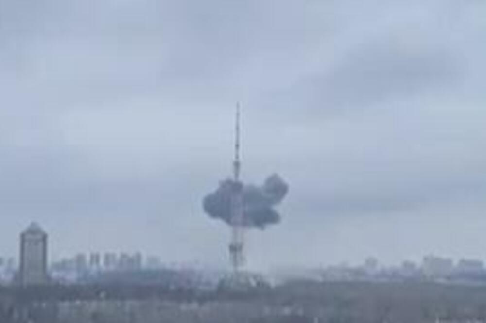 JUČE JE GRANATIRAN TV TORANJ U KIJEVU: Na istom mestu je pre 8 decenija ubijeno između 100.000 i 150.000 ljudi