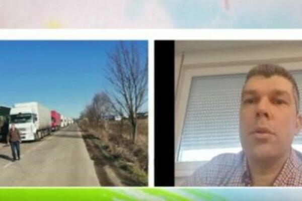 OSTALO JE JOŠ DESETAK SRPSKIH VOZAČA KAMIONA NA TERITORIJI UKRAJINE: Svi imaju problema sa gorivom i hranom