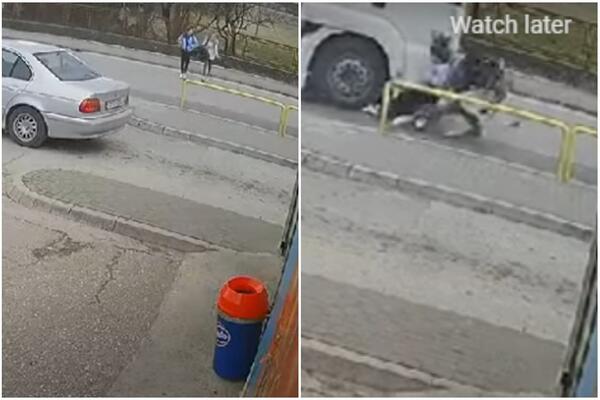 UZNEMIRUJUĆE! Devojčice izašle iz prevoza, a onda su kamere uhvatile HOROR, snimak gledate na sopstvenu odgovornost