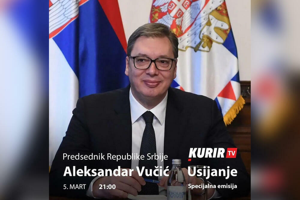 SPECIJALNO IZDANJE USIJANJA: Predsednik Srbije najavio ekskluzivno obraćanje sutra u 21 na Kurir TV