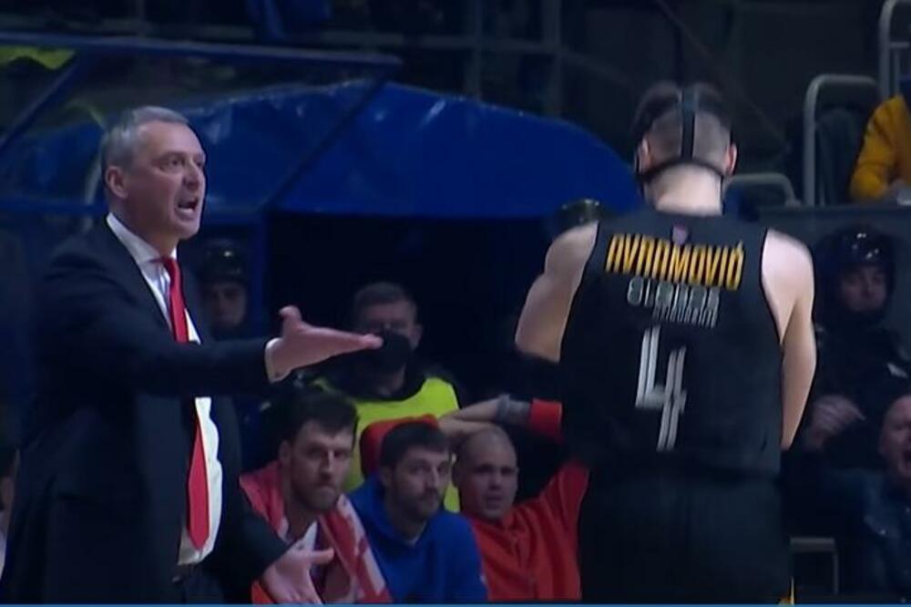 AVRAMOVIĆEVA MAJSTORSKA PARTIJA ZA PAMĆENJE! GESTIKULACIJA KA KLUPI ZVEZDE ZBOG KOJE SU SVI SKOČILI! (VIDEO)