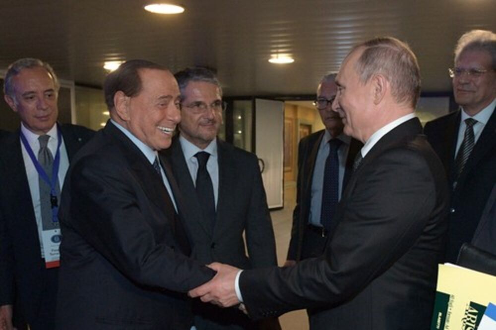 Vladimir Putin, Silvio Berluskoni