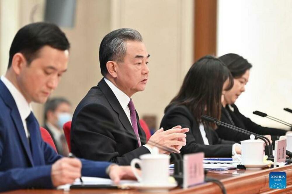FOKUS I NA UKRAJINI: Kineski ministar Vang Ji informisao medije o spoljnopolitičkim pitanjima