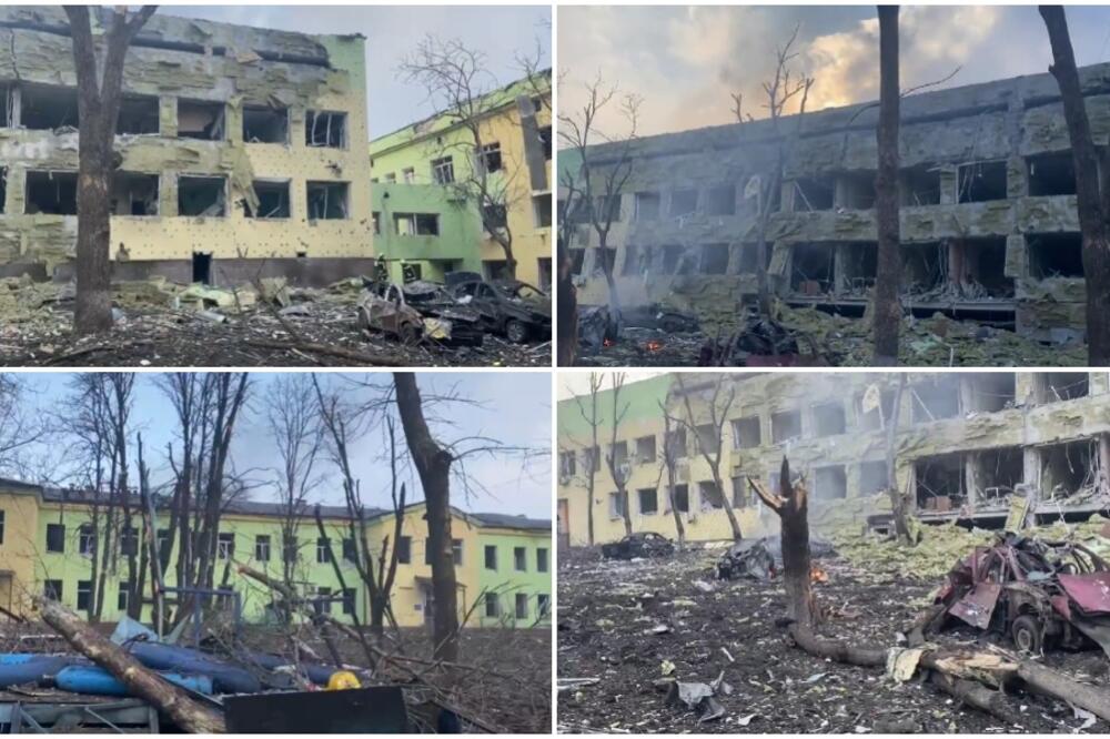 GAĐANA DEČJA BOLNICA U MARIUPOLJU? Zelenski objavio STRAVIČNE snimke -ZAUSTAVITE UBISTVA! (VIDEO)
