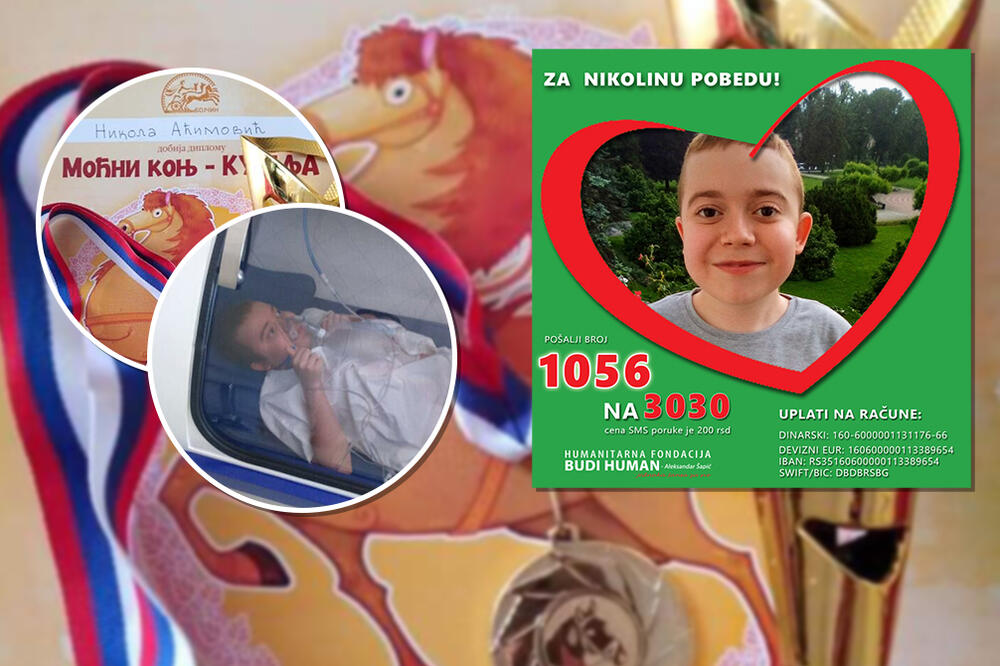 NIKOLA (15) OSTAJE NA NOGAMA UPRKOS OPAKOJ BOLESTI, ČEKA NA NAS: Za lek je potrebno 500.000 EVRA!