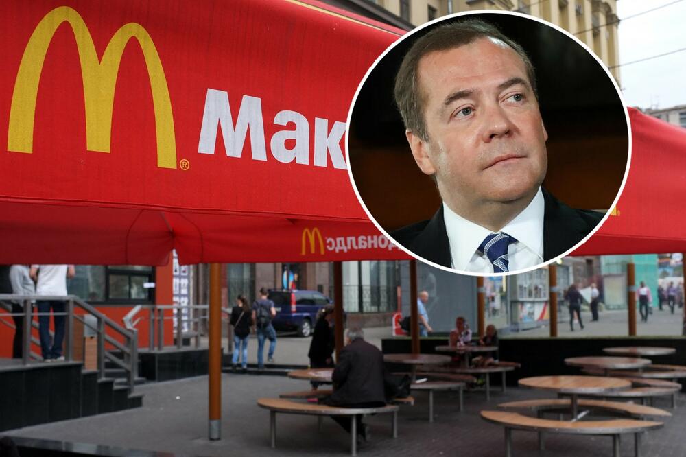 "ZDRAVO MEKDONALDS": Medvedev se oprostio od popularnog lanca brze hrane - PLJESKAVICE možemo da pravimo i SAMI!