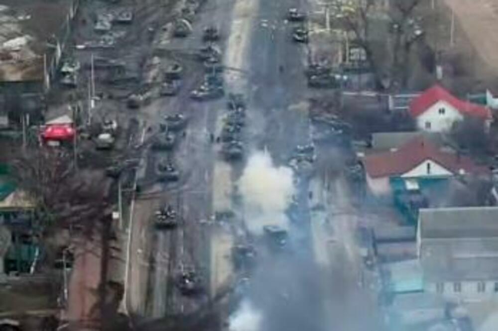 UKRAJINA TVRDI DA JE UBIJEN RUSKI PUKOVNIK! Objavljen snimak UNIŠTAVANJA ruskih tenkova kod Kijeva? (VIDEO)