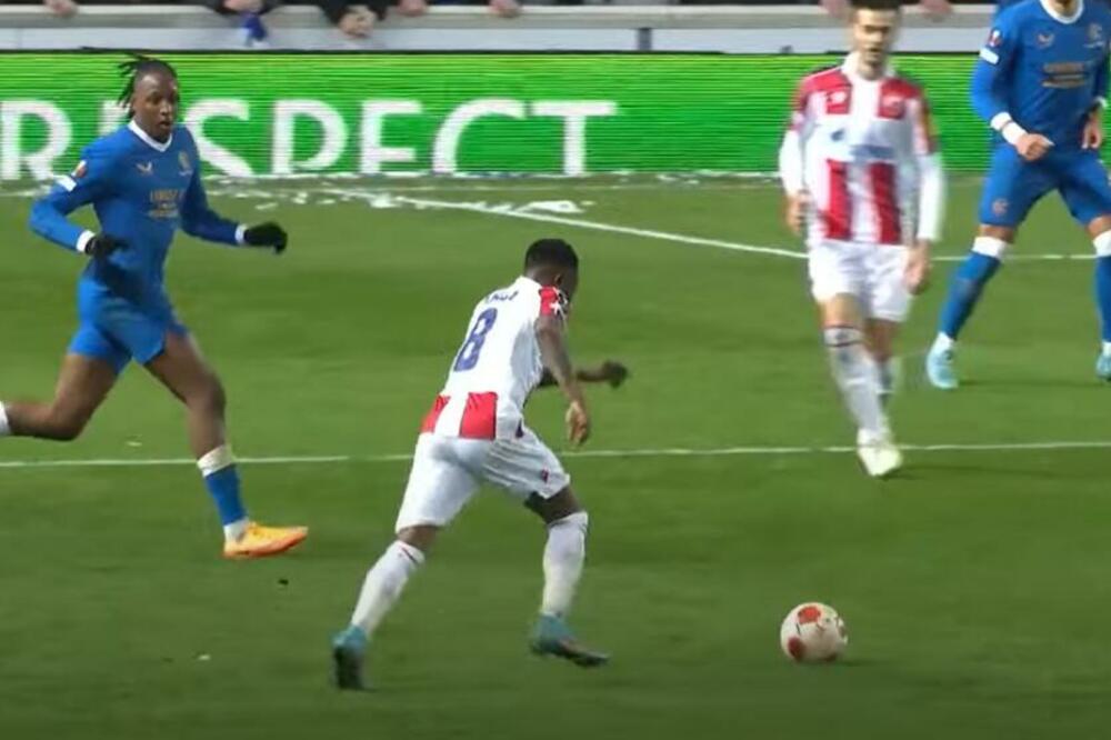 DA JE OVO UŠLO... Navijači Crvene zvezde čupaju kosu sa glave zbog projektila Kange! (VIDEO)