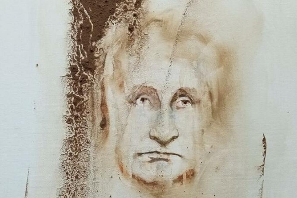 OVAJ UMETNIK NA BIZARAN NAČIN PRIKAZUJE VLADIMIRA PUTINA: Kada čujete kakvu GADOST koristi za to, POVRATIĆETE