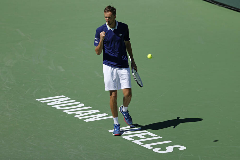 Danil Medvedev na Indijan Velsu