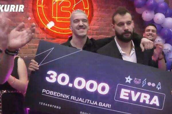 DAVOR JE POBEDNIK RIJALITI BARA! Darmanović osvojio 30.000 €, ludilo atmosfera!