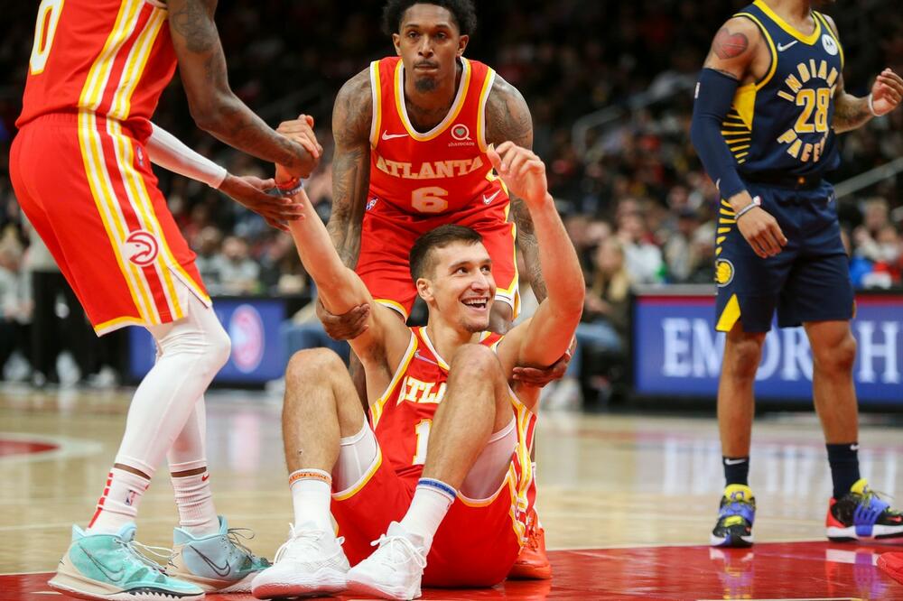 BOGDANOVIĆ I POKUŠEVSKI SU REDOVNO DVOCIFRENI! Jang spasao Atlantu sa 47 poena, Sansi "spržili" Lejkerse! (VIDEO)