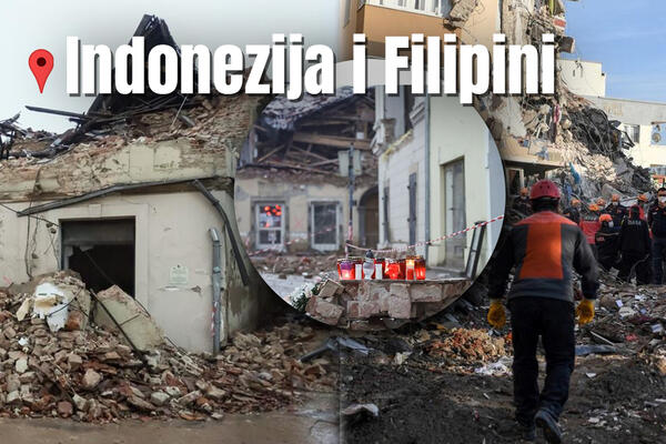 NIZ ZEMLJOTRESA POGODIO INDONEZIJU I FILIPINE!