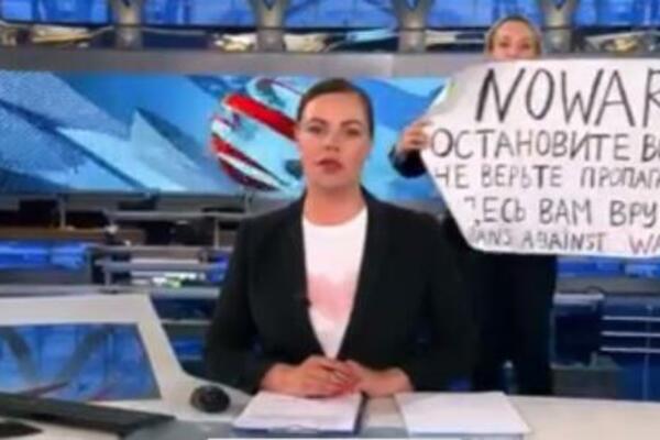 NAKON SKANDALA O KOME BRUJI SVET, REAGOVAĆE TUŽILAŠTVO: Novinarki Marini Ovsjanikovoj preti do 15 godina zatvora