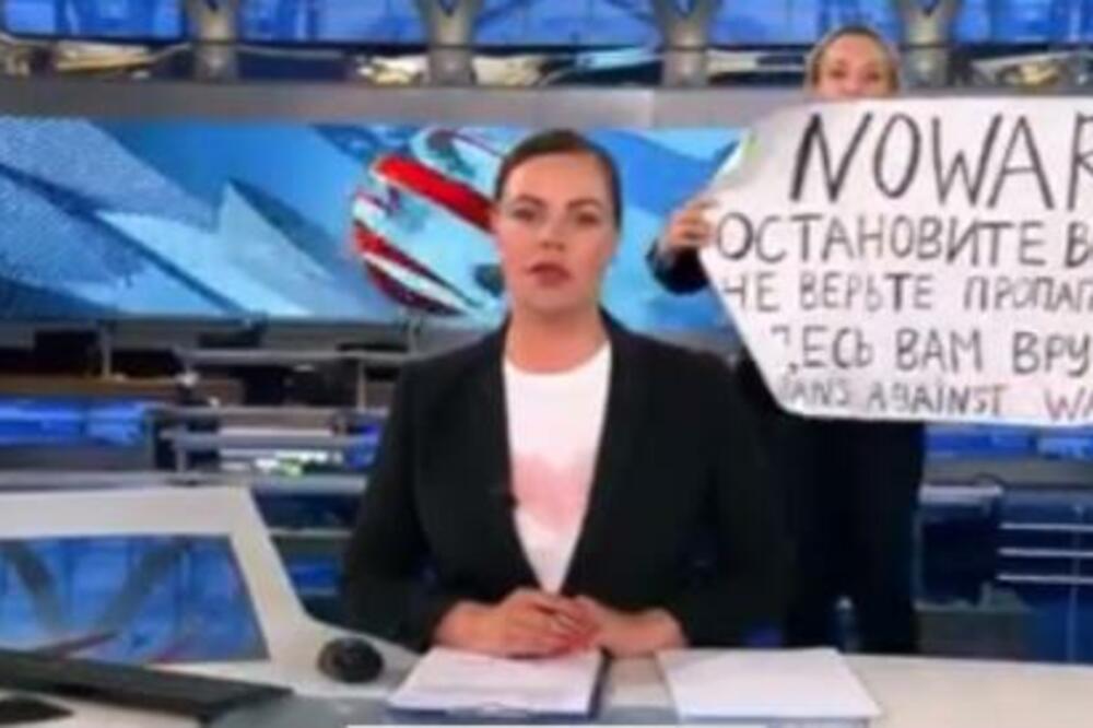 NAKON SKANDALA O KOME BRUJI SVET, REAGOVAĆE TUŽILAŠTVO: Novinarki Marini Ovsjanikovoj preti do 15 godina zatvora