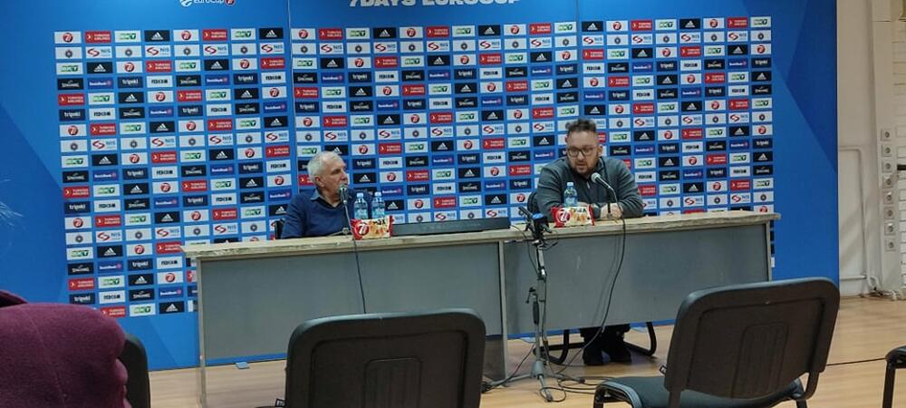 Obradović na konferenciji posle meča sa Metropolitansom