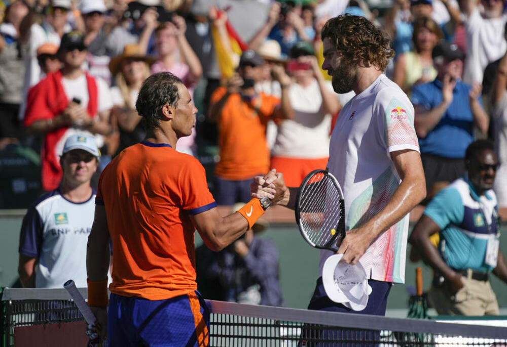 Rafael Nadal, Rajli Opelka