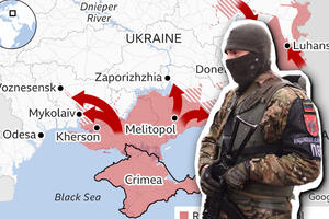 OVAKO IZGLEDA MAPA NAPADA NA UKRAJINU: Jasno se vidi gde su RUSKI POHODI najsnažniji, ČERNOBILJ JE BIO KLJUČ (FOTO)