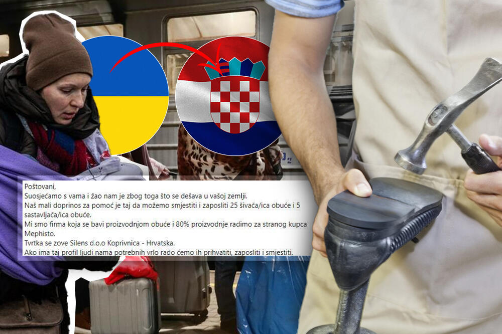 FIRMA IZ HRVATSKE NUDI POSAO UKRAJINCIMA: "Rado ćemo vas zaposliti i smestiti" (FOTO)