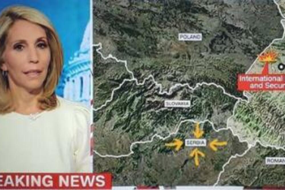 NAJVEĆI AMERIČKI GAF DO SAD: Voditelji poznate televizije pokazali mapu NA KOJOJ SE GRANIČE SRBIJA I UKRAJINA! FOTO