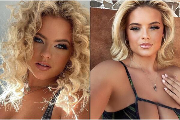 PRELEPA PLAVUŠA SE SKINULA U KREMASTI KUPAĆI, SVE JE ISPALO: Muškarci TRLJAJU OČI koliko je DOBRA, AUH! (FOTO)