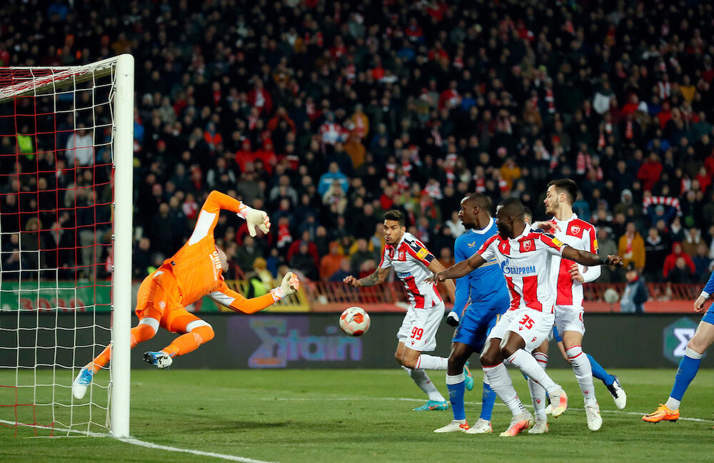 Mekgregor na meču sa Zvezdom