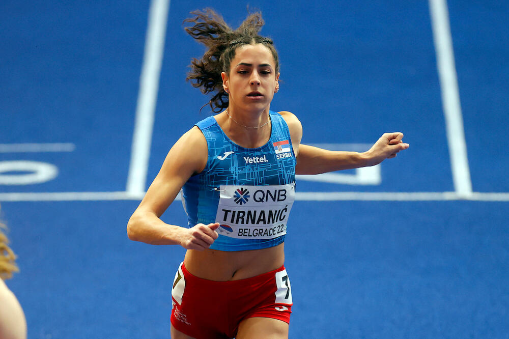 TIRNANIĆ PRETPOSLEDNJA U SVOJOJ GRUPI: Milana bez polufinala na 60 m u Areni!