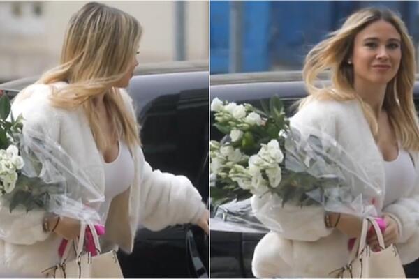 NAJLEPŠA VODITELJKA VIŠE NIJE SINGL? Otkačila je slavnog glumca, od koga je ovaj OGROMAN buket ruža? (VIDEO)