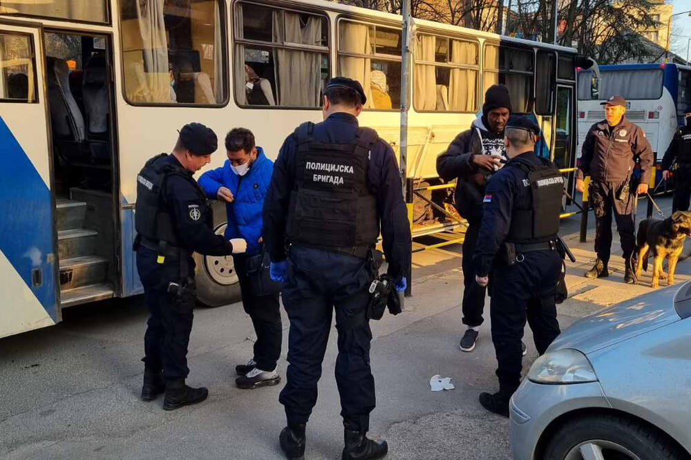 AKCIJA MUP-a: Pronađeno 85 ilegalnih migranata u Beogradu