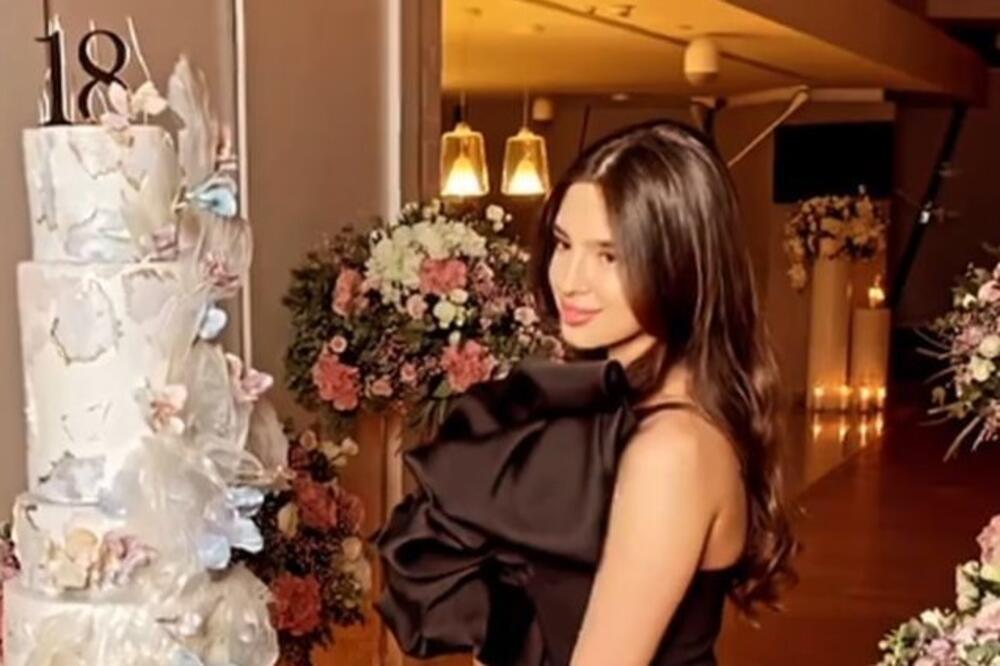 ĆERKA HARISA DŽINOVIĆ PROSLAVILA 18. ROĐENDAN U LUKSUZU: Torta kao za SVADBU, a da vidite šta je OBUKLA! (FOTO)