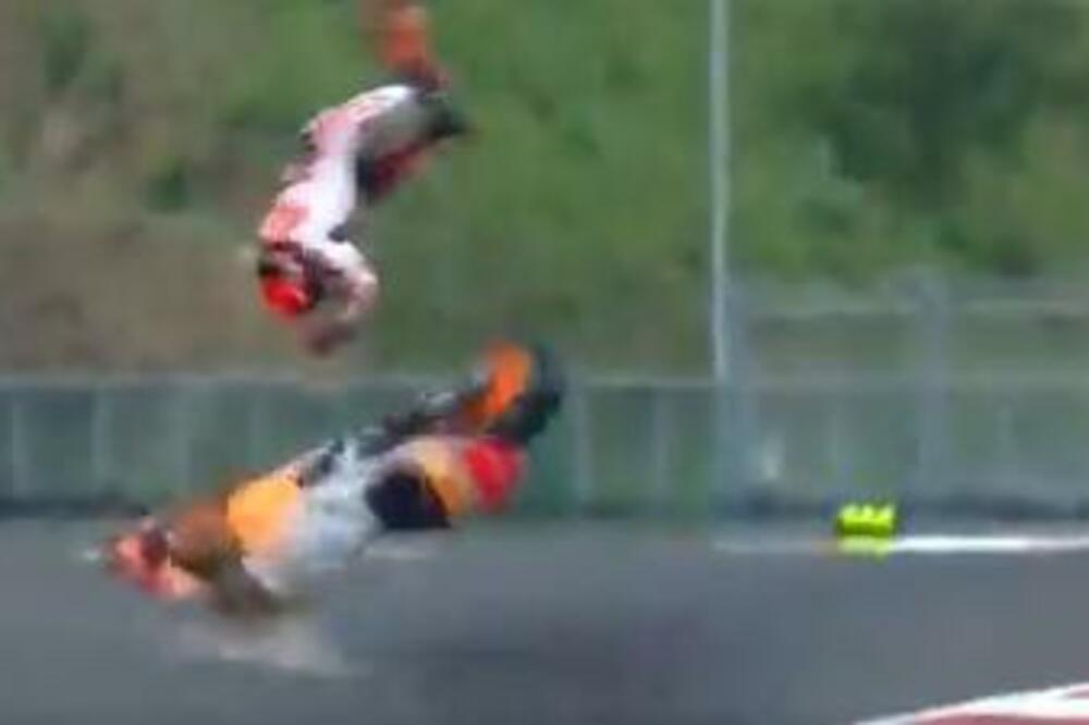 UZNEMIRUJUĆI SNIMAK! Jeziv pad Markeza, umalo izbegnuta tragedija! (VIDEO)