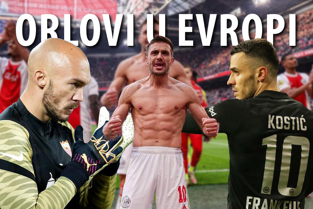 ORLOVI U EVROPI: Tadić MAJSTOR, Kostić MAŠINA, Bleki DOMINATOR! Vlahović ućutkao kritičare, povratak Dmitrovića!