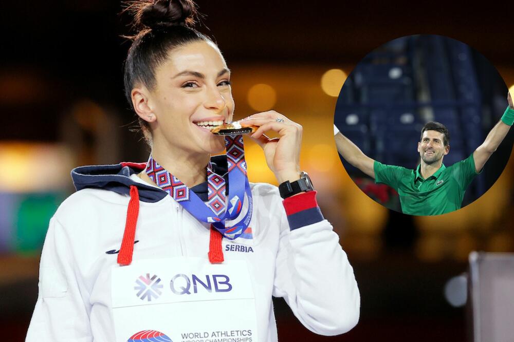 ĐOKOVIĆ ČESTITAO IVANI ŠPANOVIĆ! Jedna reč mu je bila dovoljna da baci Srbiju u trans! (FOTO)