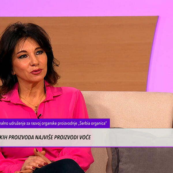 IVANA SIMIĆ: U Srbiji se od organskih proizvoda najviše proizvodi voće