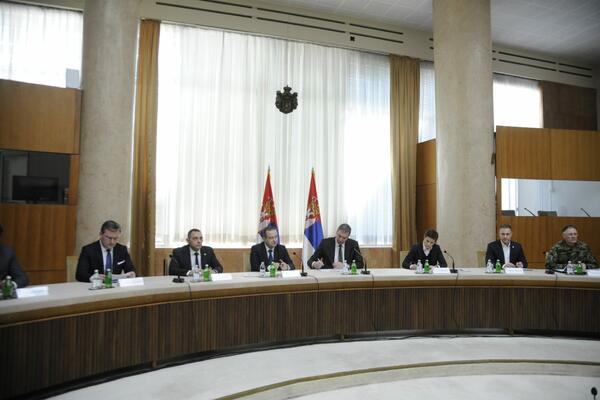 Sednica za nacionalnu bezbednost zakazana za sutra