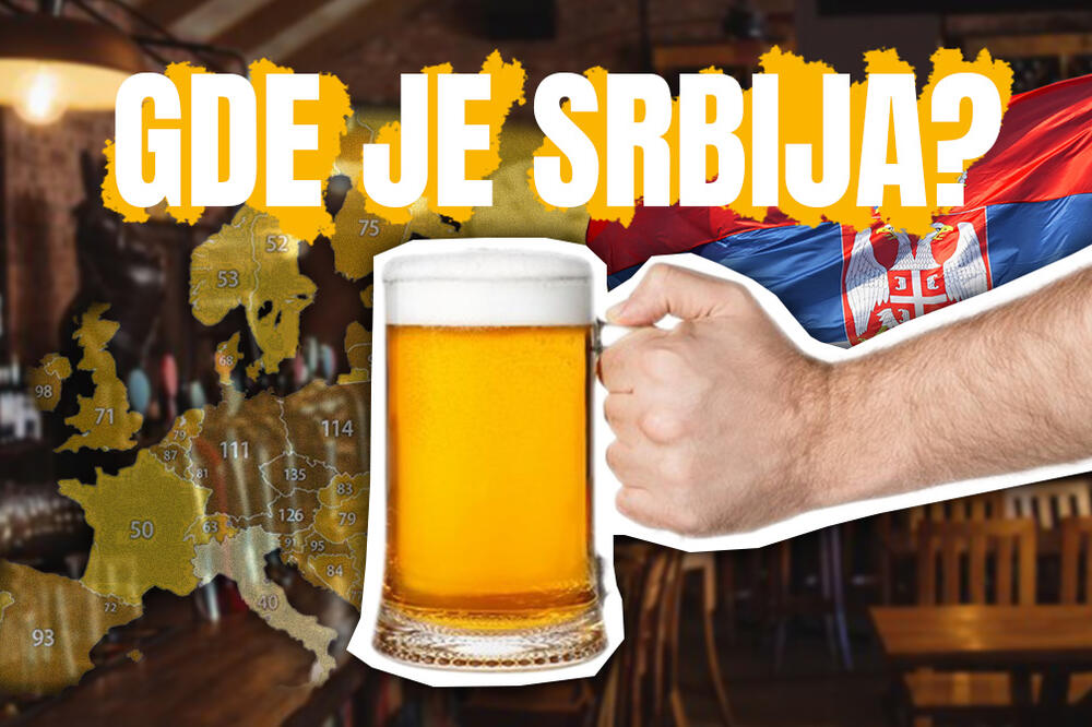 KO SU NAJVEĆE PIVOPIJE U EVROPI I GDE JE TU SRBIJA? Mapa VODEĆIH KONZUMENATA PIVA će vas IZNENADITI! (FOTO)