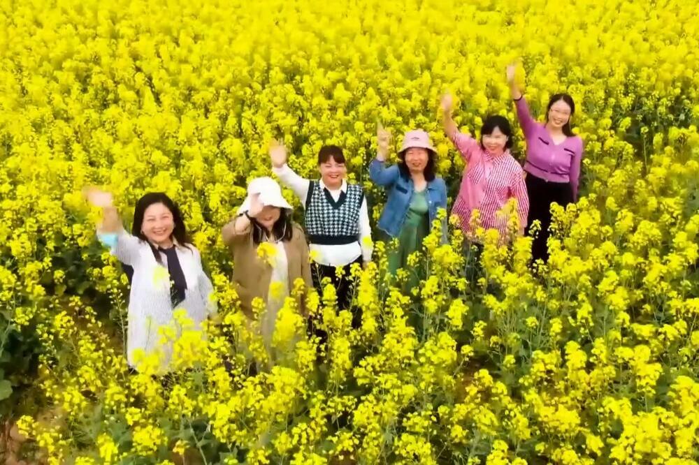 PROLEĆE U KINI: Od raznobojnih terasastih polja, do mora cveća i ledenica na drveću (VIDEO)