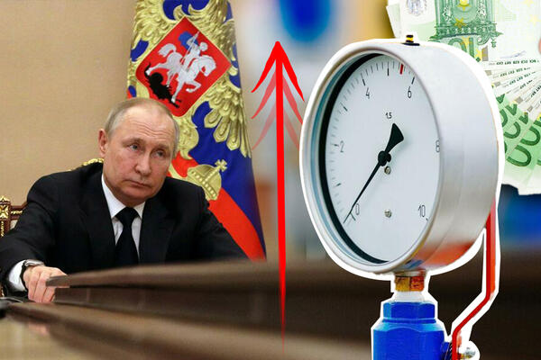 CENA GASA U EVROPI OTIŠLA U NEBESA! Skok od 20 odsto nakon Putinove današnje odluke