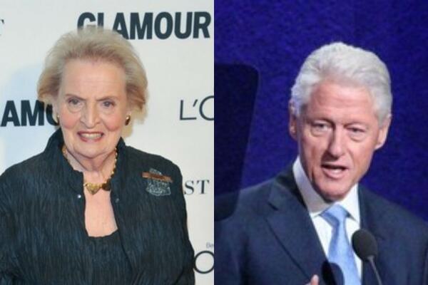 OVAKO SE KLINTON OPROSTIO OD MEDLIN OLBRAJT! Odmah je počeo od Kosova...