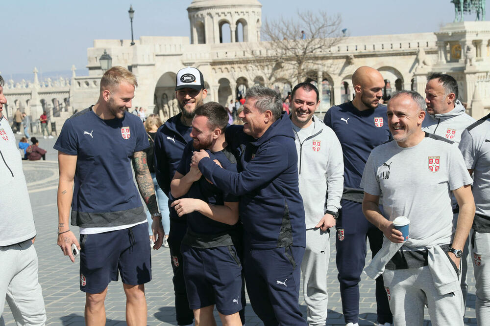 Fudbaleri Srbije u Budimpešti