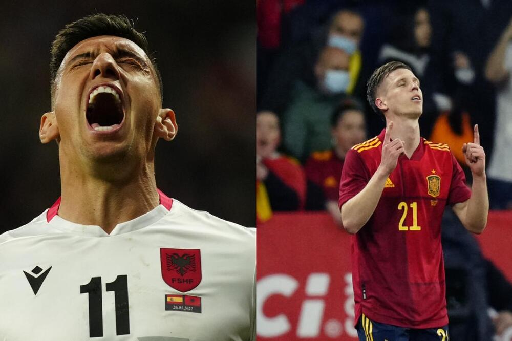 LUD FINIŠ U BARSELONI: Albanci izjednačili BIZARNIM golom u 85', pa ih Olmo o'ladio MAJSTORIJOM u 90'! (VIDEO)