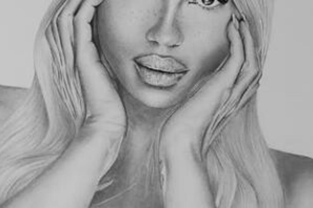 JEDAN UMETNIK JE PORTRET NAŠE PEVAČICE RADIO 250 SATI: Pravo REMEK DELO! (FOTO)