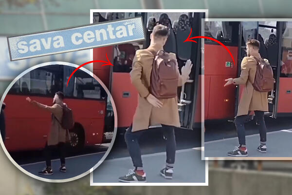 MLADIĆ PLESNOM TAČKOM PODIGAO ATMOSFERU NA AUTOBUSKOM STAJALIŠTU: Ko kaže da PONEDELJAK ne može biti DOBAR? (VIDEO)